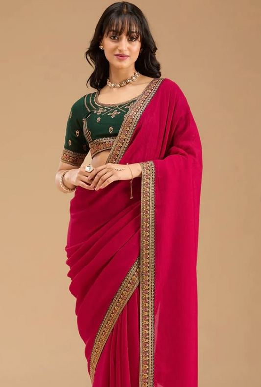 Gulaal Silk Saree